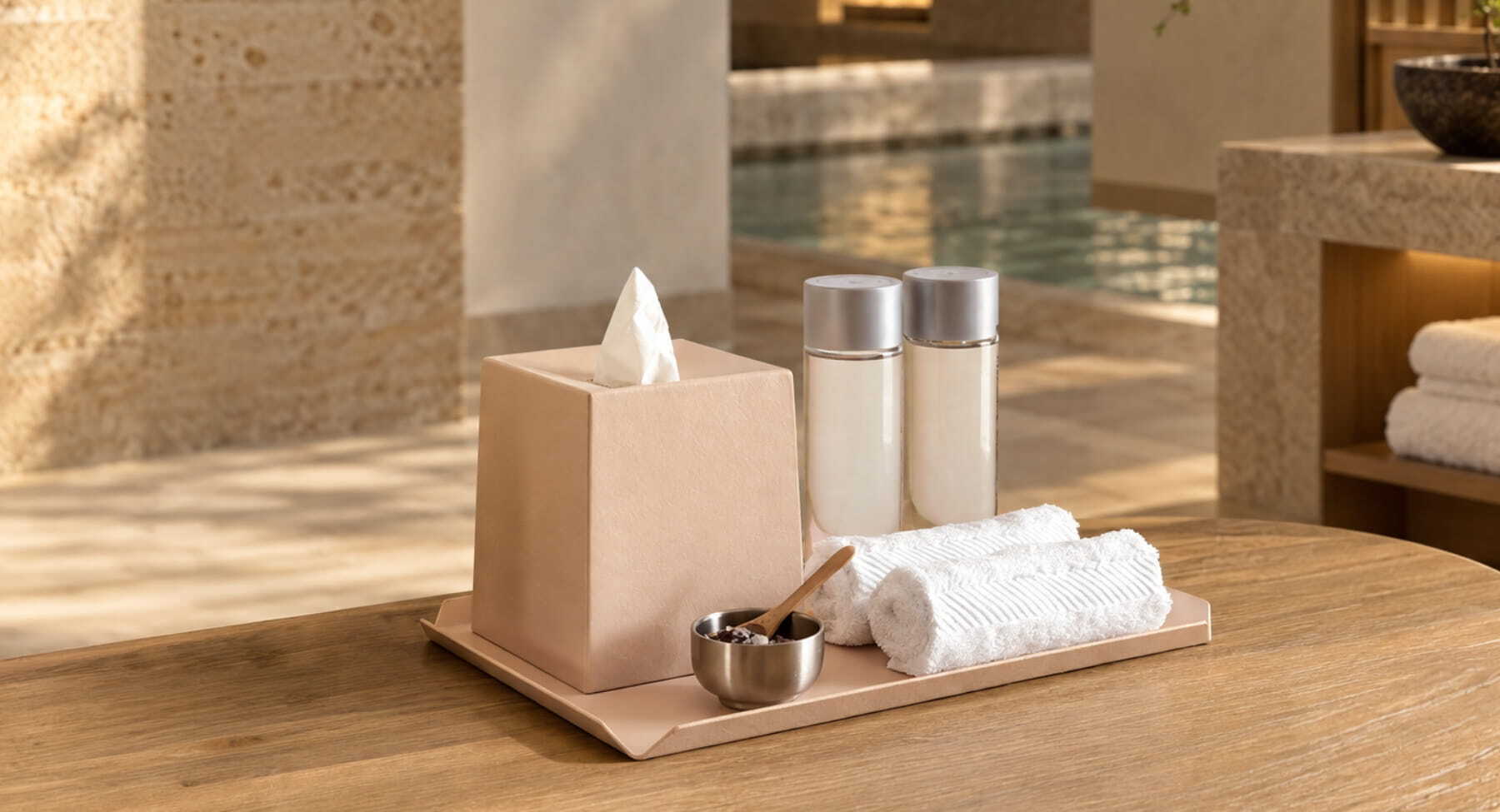 sedona spa and hotel room accessories